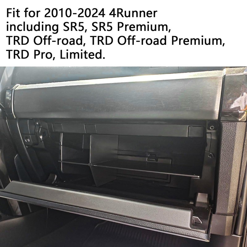 EDBETOS Glove Box Dividers Organizer Compatible with Toyota 4Runner Accessories