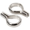 Merriway BH04390 (10 Pcs) Banjo Style Bookcase Stud, Nickel Plated