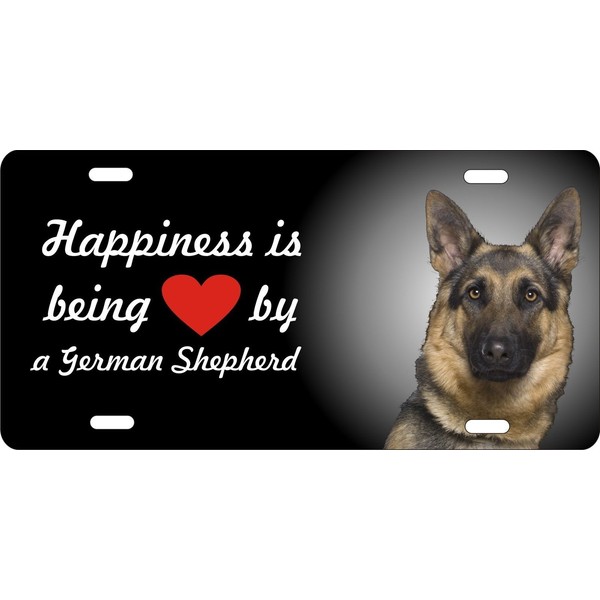 ATD Design LLC Novelty License Plate Happiness is Being Loved