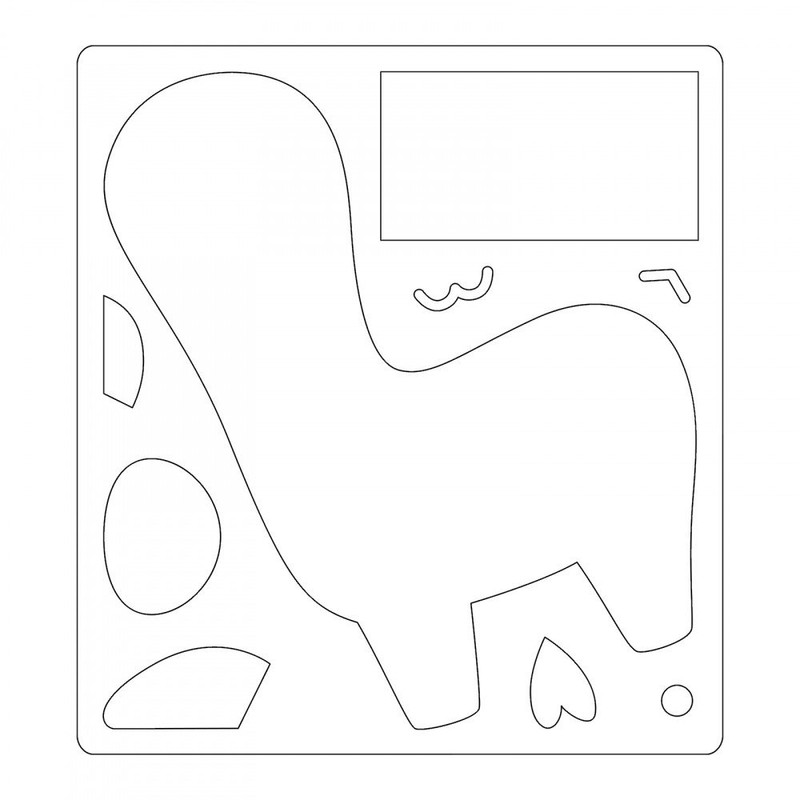 Sizzix Bigz Die Llama - Multi-Colour, One Size