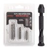 Pin Vise Hand Drill with 25 Drills Thick Grip Vise