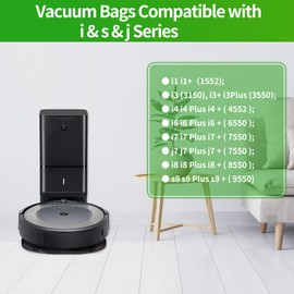 VBN 20 Pack Replacement Roomba Vacuum Bags, Compatible with iRobot Roomba i7, i7+, i3, i3+, i1+, i4, i4+, i6, i6+, i8, i8+, j7, j7+, s9, s9+ Plus, i & s & j Series Automatic Dirt Disposal Bags