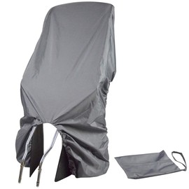Trockolino Children’s Bike Seat Rain Cover, grey