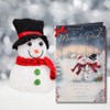 Clintons: Christmas Card with Snowmen for Mum and Dad