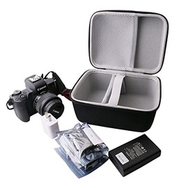Estuche rígido de transporte compatible con cámara de vlogging sin espejo Canon EOS R100/EOS R50
