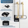 NBYT Cabinet Lock,Combination Padlock,Gym Locker Lock Code Long Adjustable Shackle