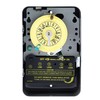 Intermatic T104 24-Hour Mechanical Timer Switch - 208–277 VAC, DPST,
