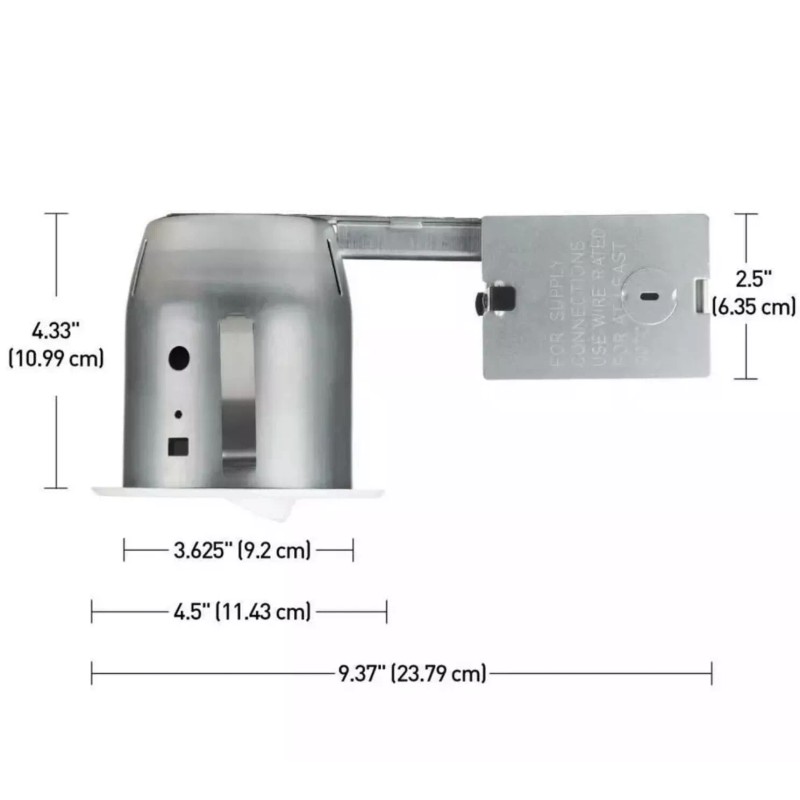Commercial Electric 2-PK Commercial Electric 4 in.New Construction and Remodel