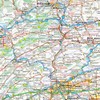 Globe Turner Pennsylvania State Wall Map - 25" x 24"