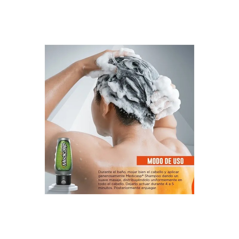 Shampoo Medicasp Antimicótico Anti Caspa 130ml
