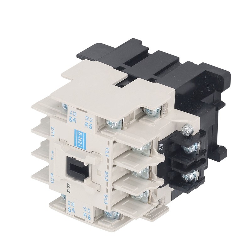 AC Contactor High Performance Coil 4NO 4NC 3 Pole Industrial