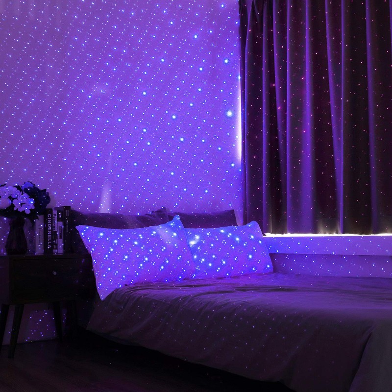 USB Romantic Star Light, Star Projection USB Night Light, Bendable
