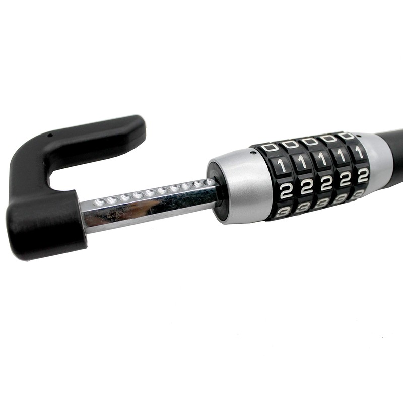 WANLIAN Anti-Theft Combination Lock, Black, 13 Million Password Combinations, 28.3