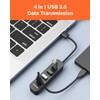 Upgrow USB 3.0 Hub 4-Port USB Hub with 5 Gbps