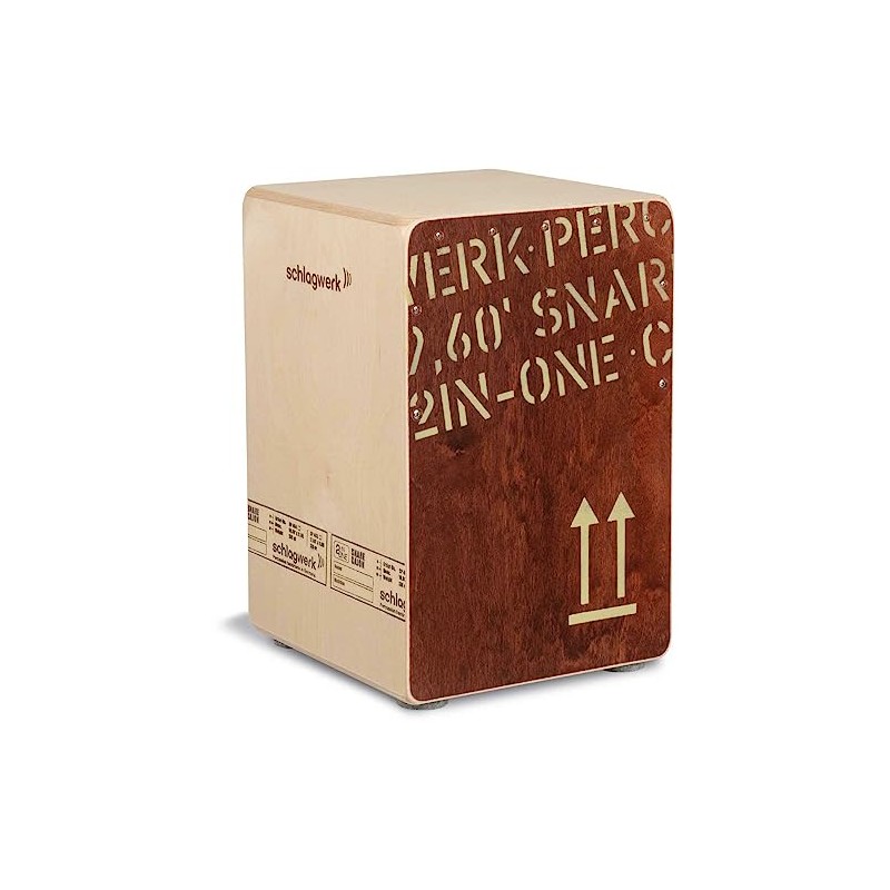 Schlagwerk CP403RED 2inOne Series Medium Size Snare Cajon - Red