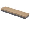 Smith’s 51447 8” Dual Grit Combination Sharpening Stone – Gray