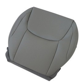 FZJDSD Gray Driver Side Bottom Microfiber Leather Replacement Seat Cover Compatible with Toyota Sienna 2004 2005 2006 2007 2008 2009 2010