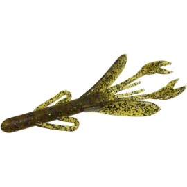 Zoom Baby Brush Craw 4" Qty 12 - Black Sapphire