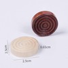 Amagogo 24 Draughts Lady Wooden Backgammon e for Family Parties
