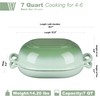 VORRINGARD Enameled Cast Iron Sourdough Bread Oven, Dutch Oven, Loaf