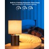 UMEXUS Rechargeable Cordless Table Lamp with Timer, Remote, Dimmer, 10"