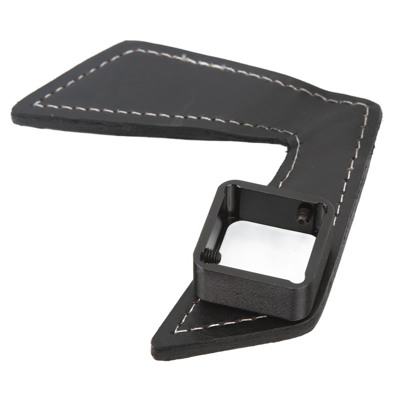 Billiard Chalk Holder Magnetic Pocket Pool Chalk Holder with Leather