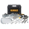 DEWALT Mechanics Tool Set, 1/4 and 3/8 Inch Drive, SAE,
