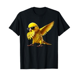 Dabbing Yellow Parrotlet Parrot Lover Birding T-Shirt