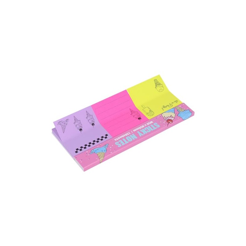 Sunstar Stationery S2840383 Sticky Note Pad Party Time Ice