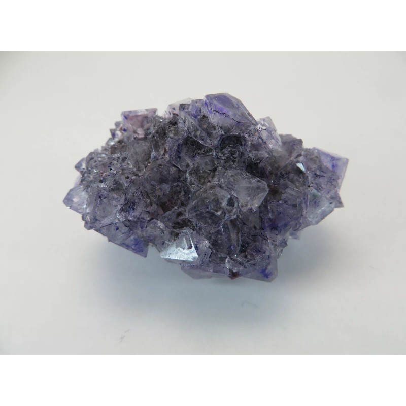 ALUM (small), PURPLE color Lab created Display MINERAL, from POLAND