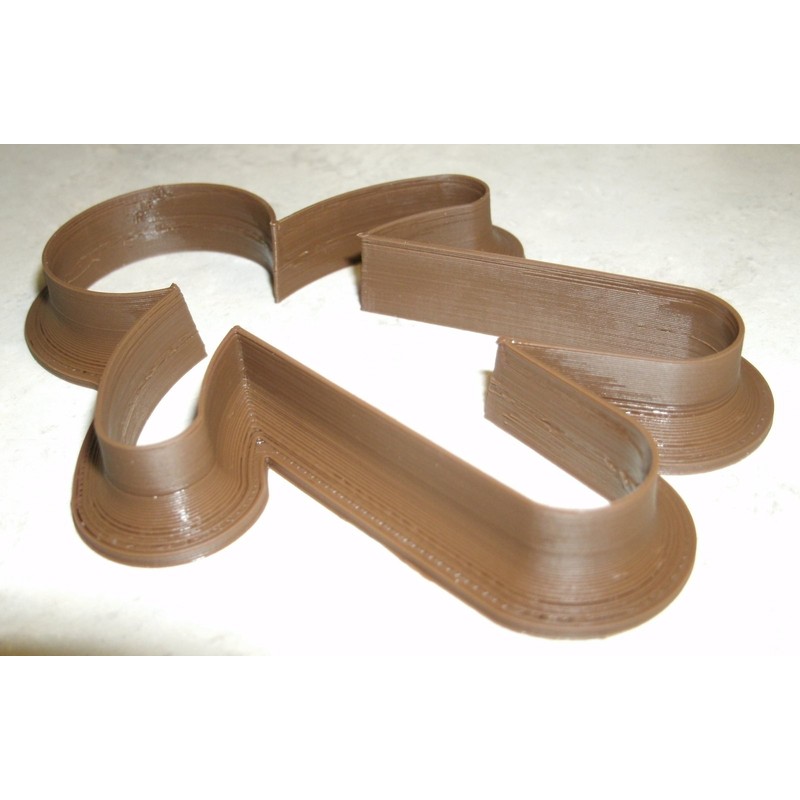 GINGERBREAD MAN FAIRY FOLK TALE CHRISTMAS OUTLINE COOKIE CUTTER MADE