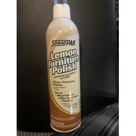 Chase Products SprayPak Lemon Furniture Polish 1lb 1oz Can Cleaning Product. 2pack