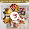 100 Sets 5 oz Dessert Cups with Lids and Spoons,