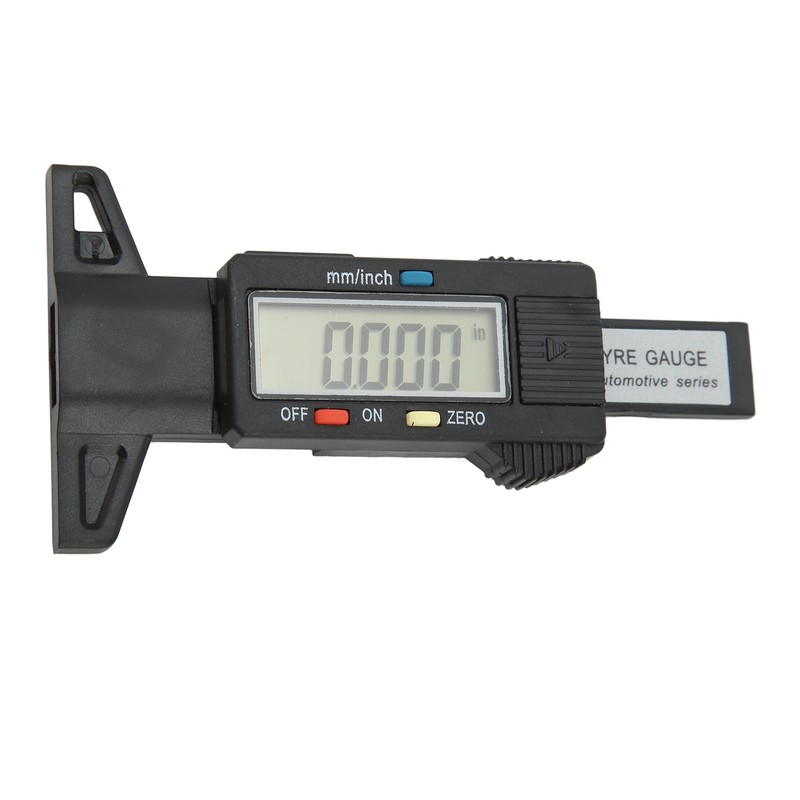 Digital Tread Depth Gauge 0 to 25mm Range LCD Display