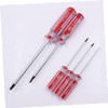 iplusmile 4pcs Triangle Screwdriver Vanadium Steel Removal Tool with Ergonomic