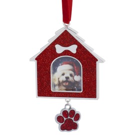 2024 Christmas Ornaments, Metal Christmas Hanging Ornaments for Tree, Christmas Tree Decorations, Hanging Decoration for Christmas, Pet Christmas Ornament Keepsake, (Pet House)