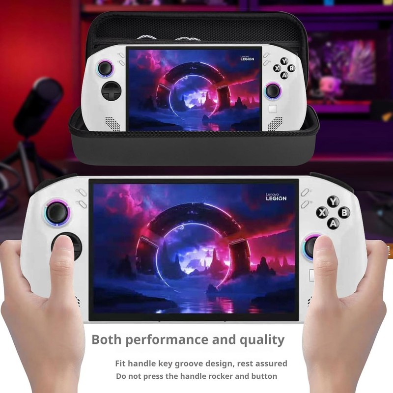 TGDPLUE Legion Go S Case Cover Skin 3-in-1 Bundle: TPU