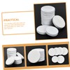 BIUDECO Manicure Grinding Slices 50pcs Nail Sanding Discs for Exfoliating