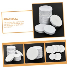 BIUDECO Manicure Grinding Slices 50pcs Nail Sanding Discs for Exfoliating Tools Dead Skin Removing Pads
