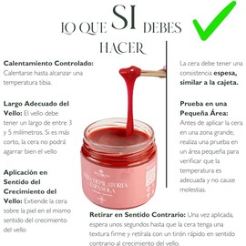 APIGREEN - CERA ESPAÑOLA DEPILATORIA (400GRS) + APLICADORES, PIEL SENSIBLE - BIKINI, ROSTRO, PIERNAS, BARBA DEPILA SIN DOLOR EFICAZ EN TODO TIPO DE VELLO (Azuleno)