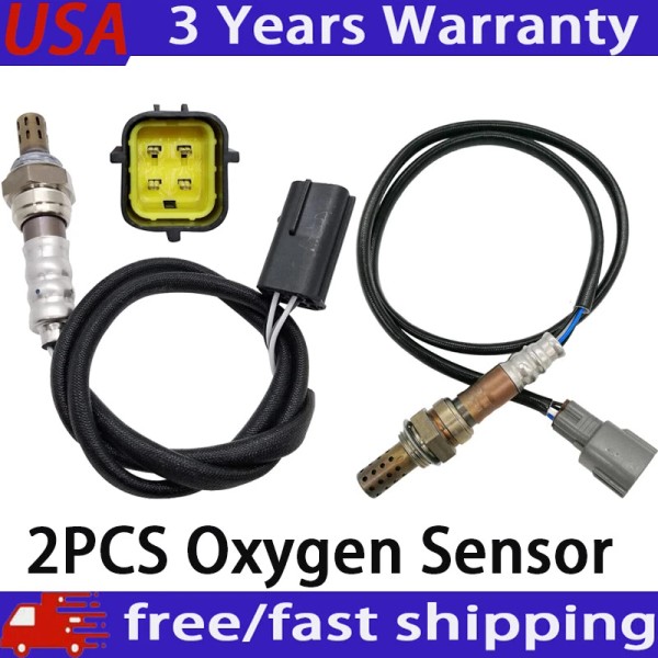 Unbranded 2PCS Upstream & Downstream Oxygen O2 Sensor For 2003