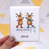 Azeeda 'Merry Christmas Skating Reindeer' Sliding Puzzle (PZ00033646)