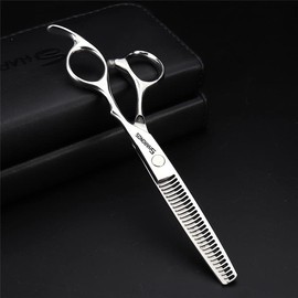 Barber hair scissors, Axemoore professional haircut Cutting Scissors/Shears set- 6", made of Japanese stainless steel, especially (6 in- tooth-A)