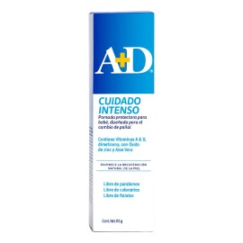 Pomada A+d Cuidado Intenso: Protección Rozaduras Bebé 113g