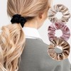6 Stück Haargummi Scrunchie, Haargummi Mit Reißverschluss, Hair Accessories Women,