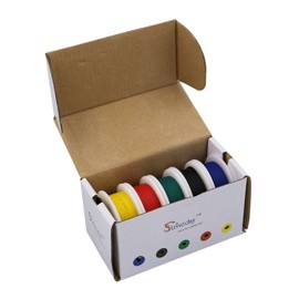 Striveday™ 30AWG Hook Up Wiring Kit (Stranded Wire Kit) 30 Gauge 1007 Boxed Wire, Box 1