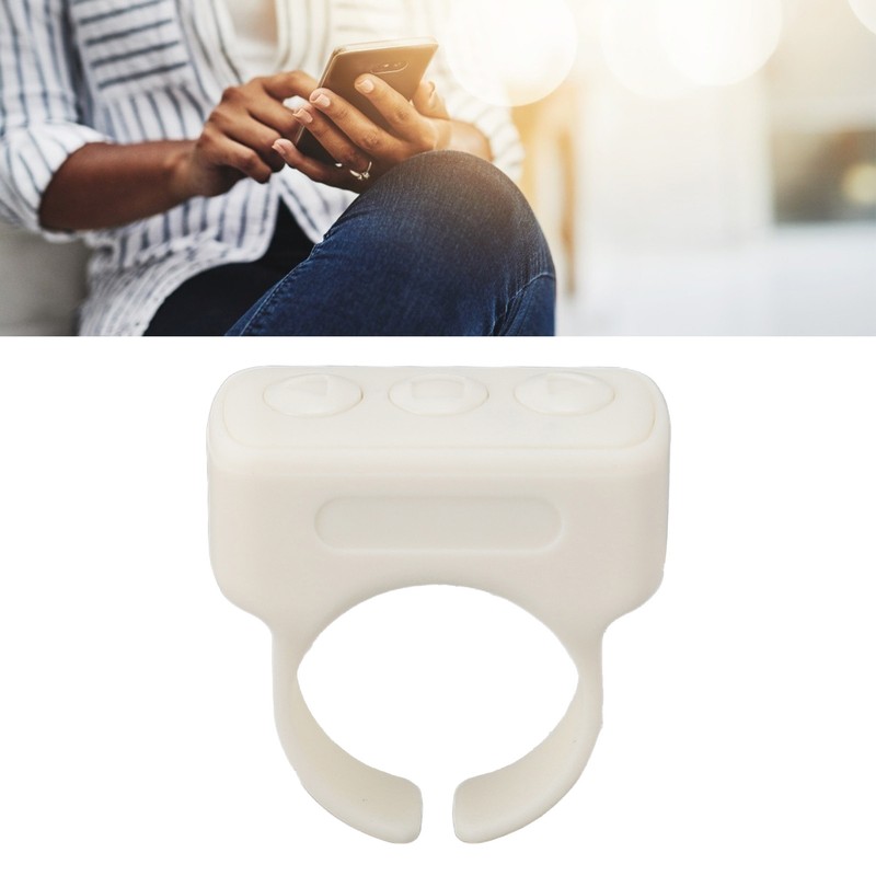 Bluetooth Ring Controller Multifunction Fashion Selfie Remote BT 5.0 Wireless