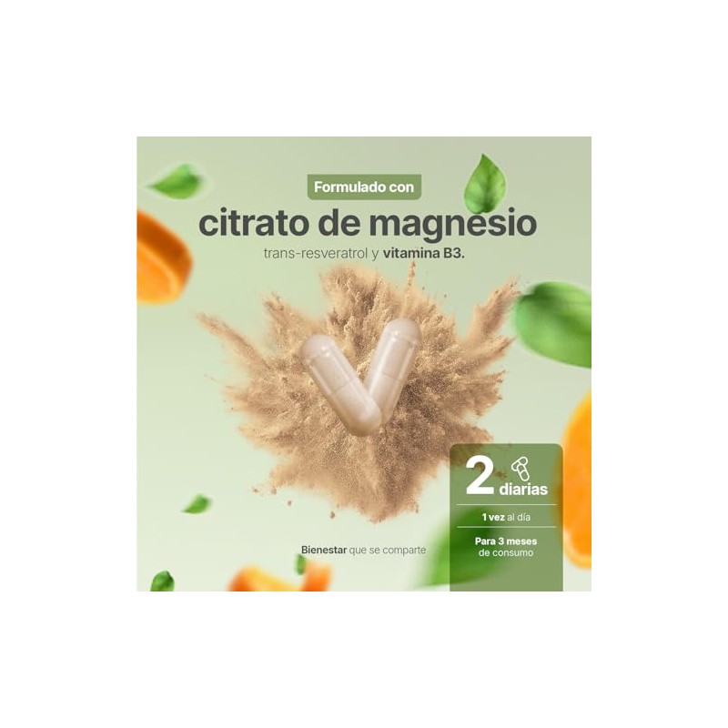 Nmn Blend Precursor Nad 180 Cápsulas 1000 Por Porción Trans