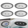 4 Pack 2472-824 Spa Oval Pillow Insert + Back Mount