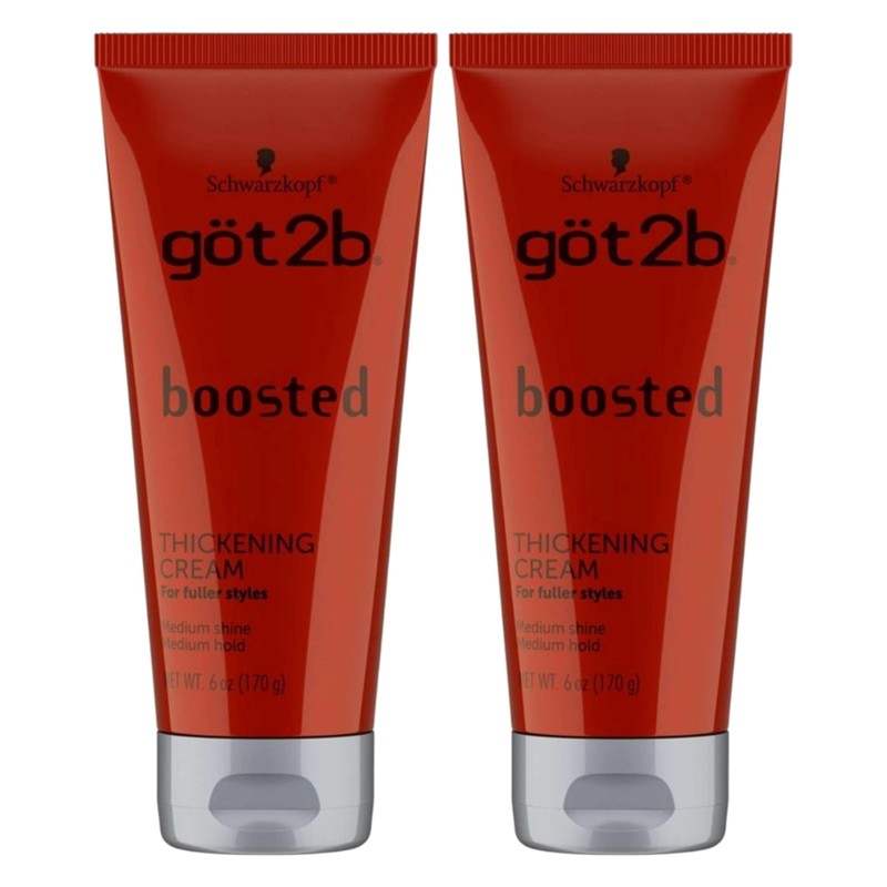 Got 2B Crema engrosante aumentada 6 onzas (paquete de 2)